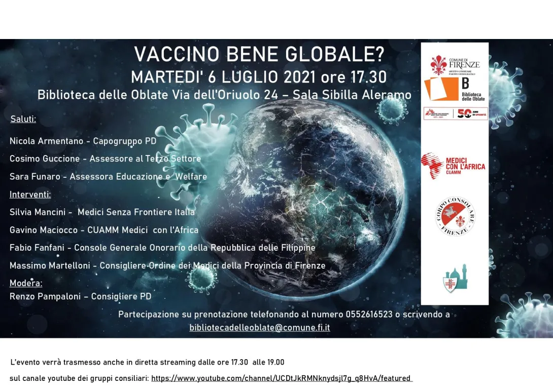 Vaccini bene comune globale