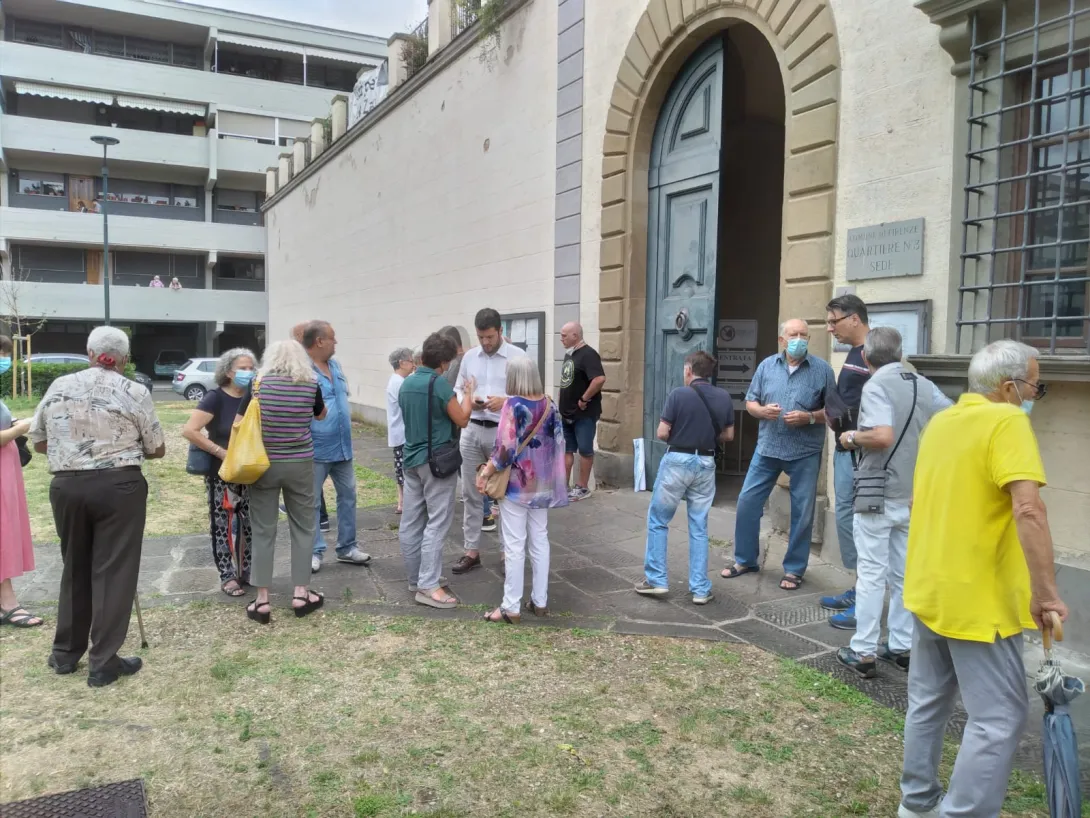 Presidio al Q3 contro il Porta a Porta