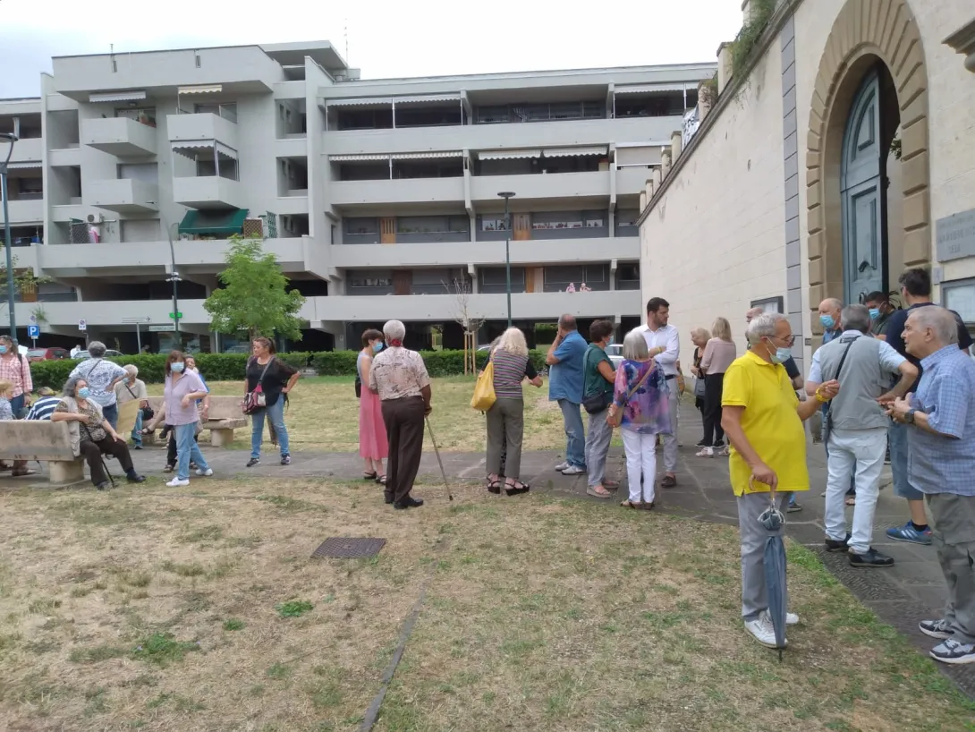 Presidio al Q3 contro il Porta a Porta