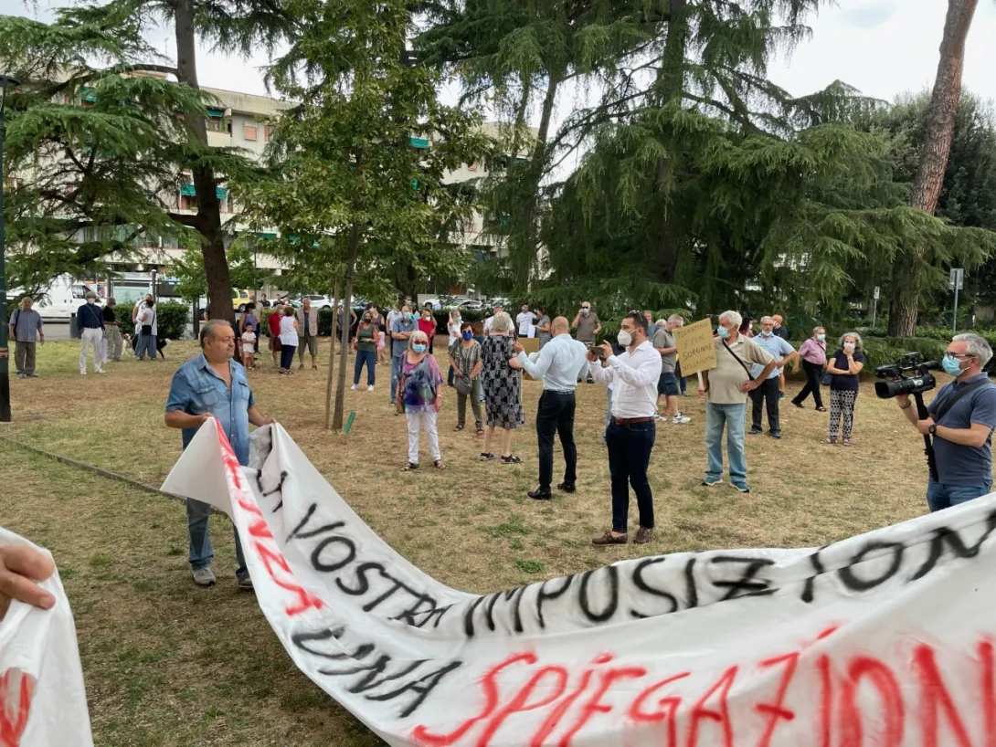 Presidio al Q3 contro il Porta a Porta