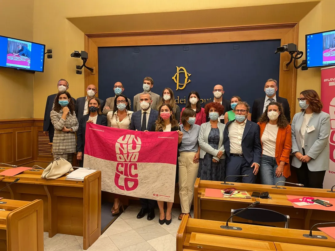 Tampon Tax Tour in Parlamento