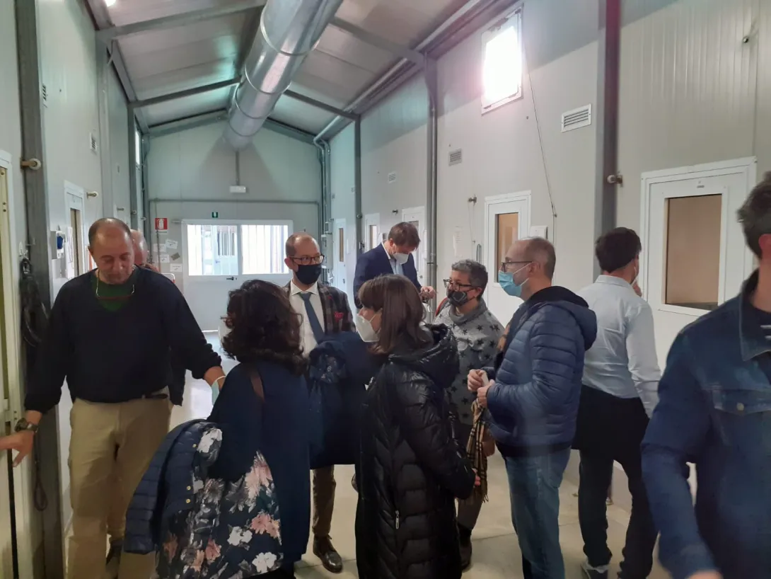 Commissione ambiente al Parco degli animali