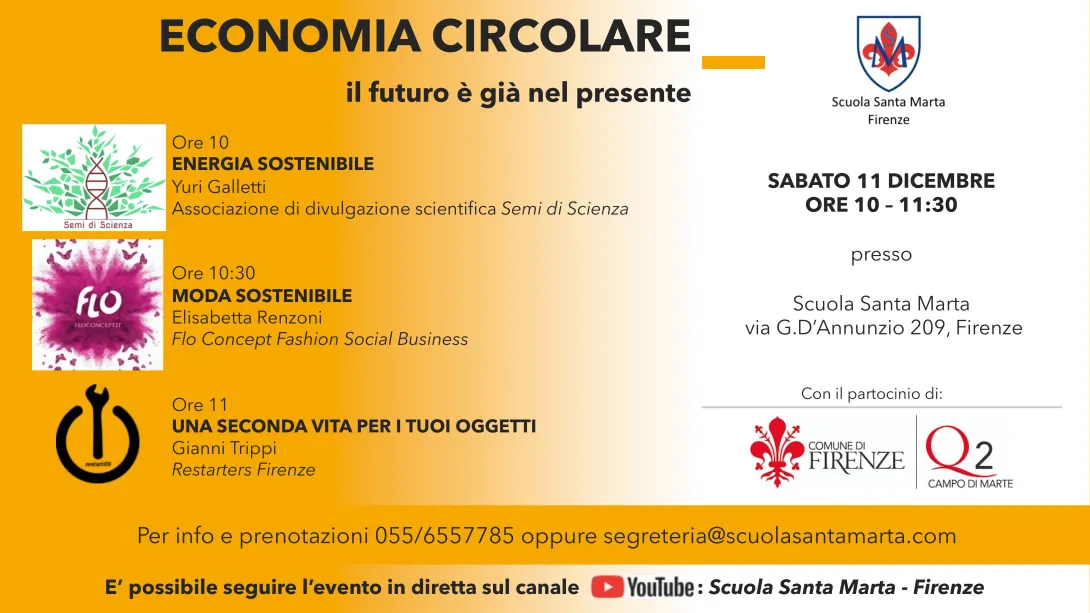 Economia circolare al Q2 Liceo Santa Marta