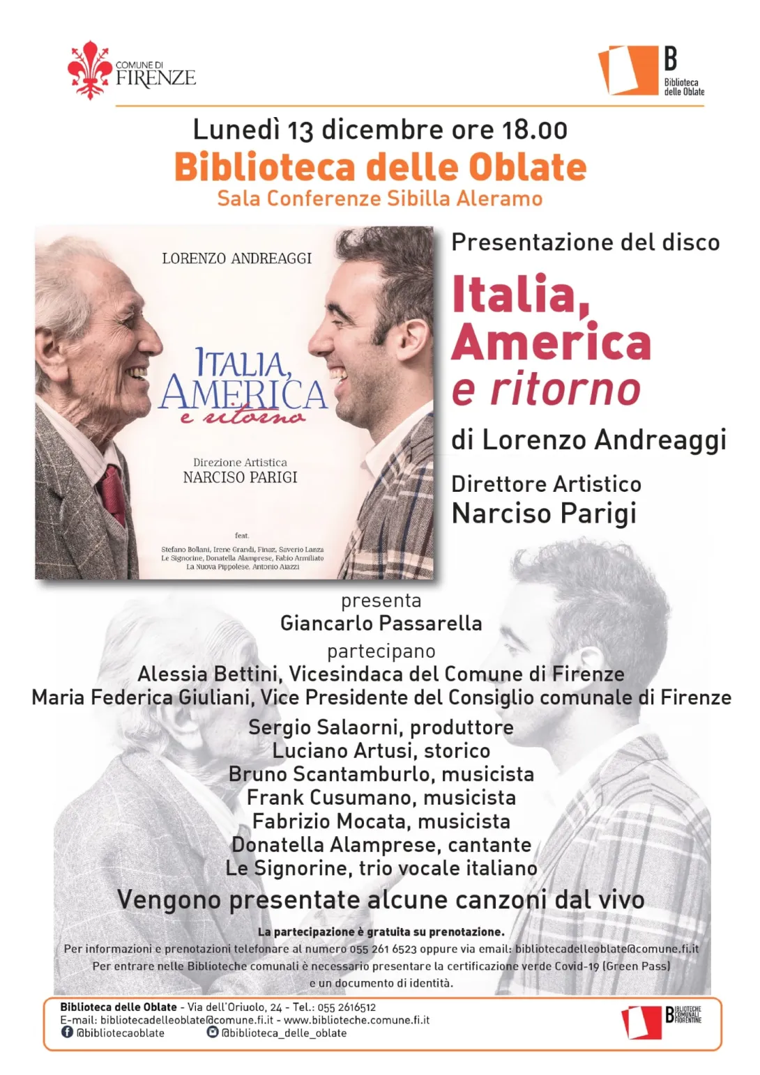 Italia, America e Ritorno
