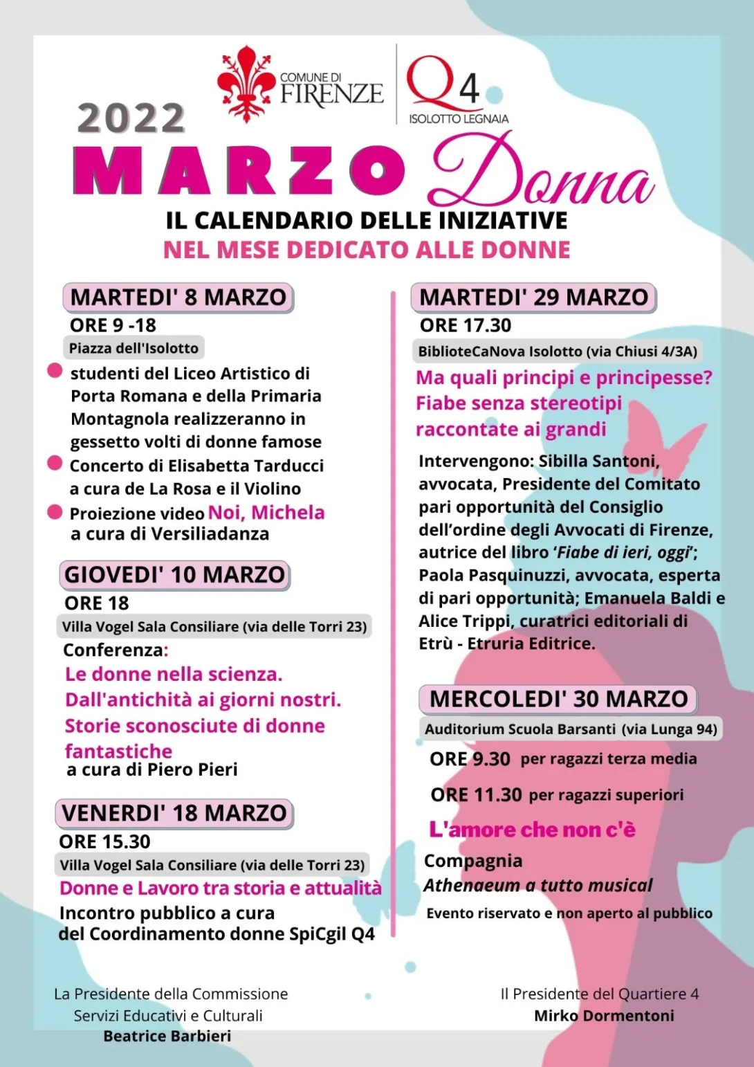 Marzo Donna al Q4 Marzo Donna al Q4