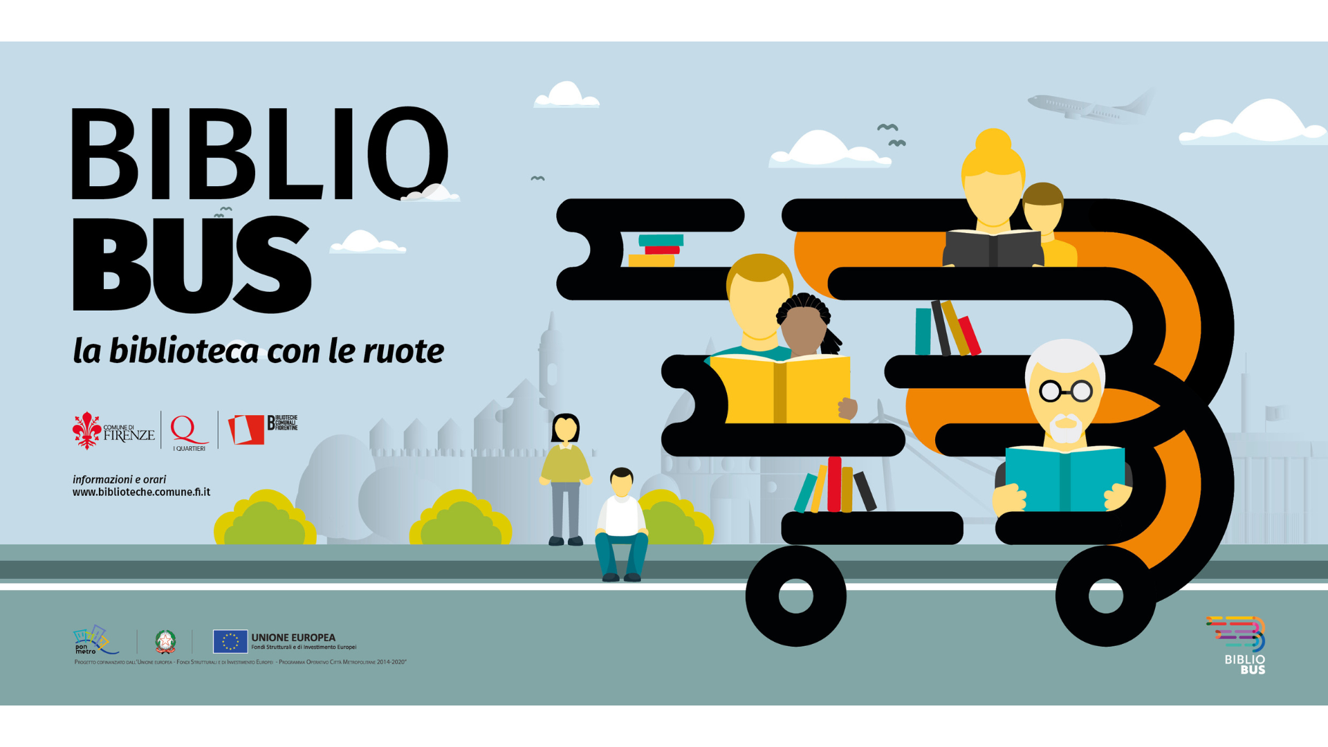 Bibliobus, la biblioteca sulle ruote