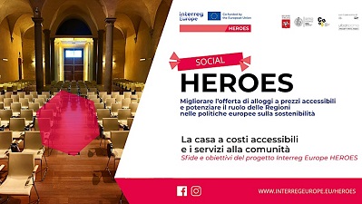 HEROES: conferenza di lancio del progetto sull'accessibilità degli alloggi