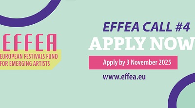 European Festivals Funds for Emerging Artists: call per residenze d'artista