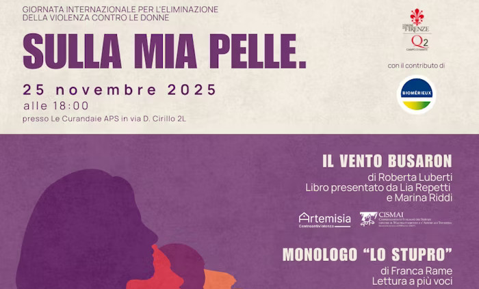 Sulla Mia Pelle - Giornata Internazionale per l’Eliminazione della Violenza contro le Donne