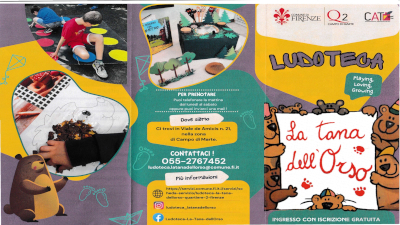 Riapre la ludoteca La Tana dell'Orso