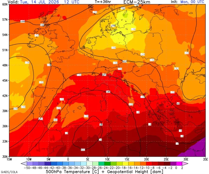 carta meteo
