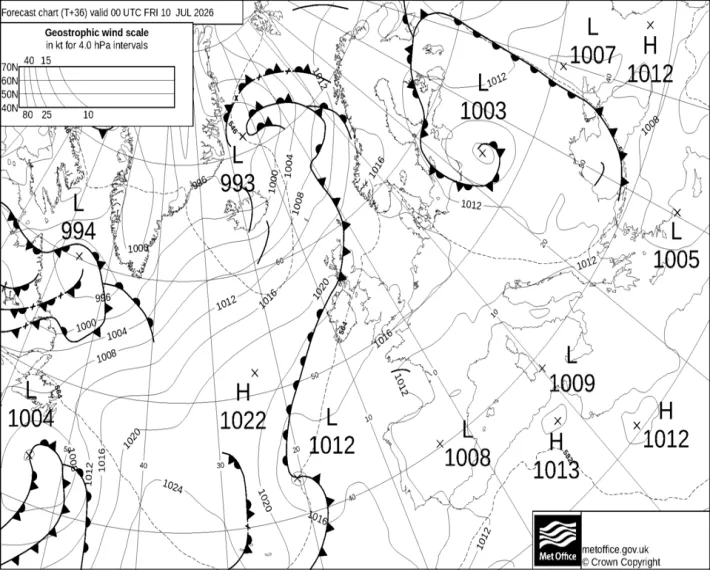 carta meteo