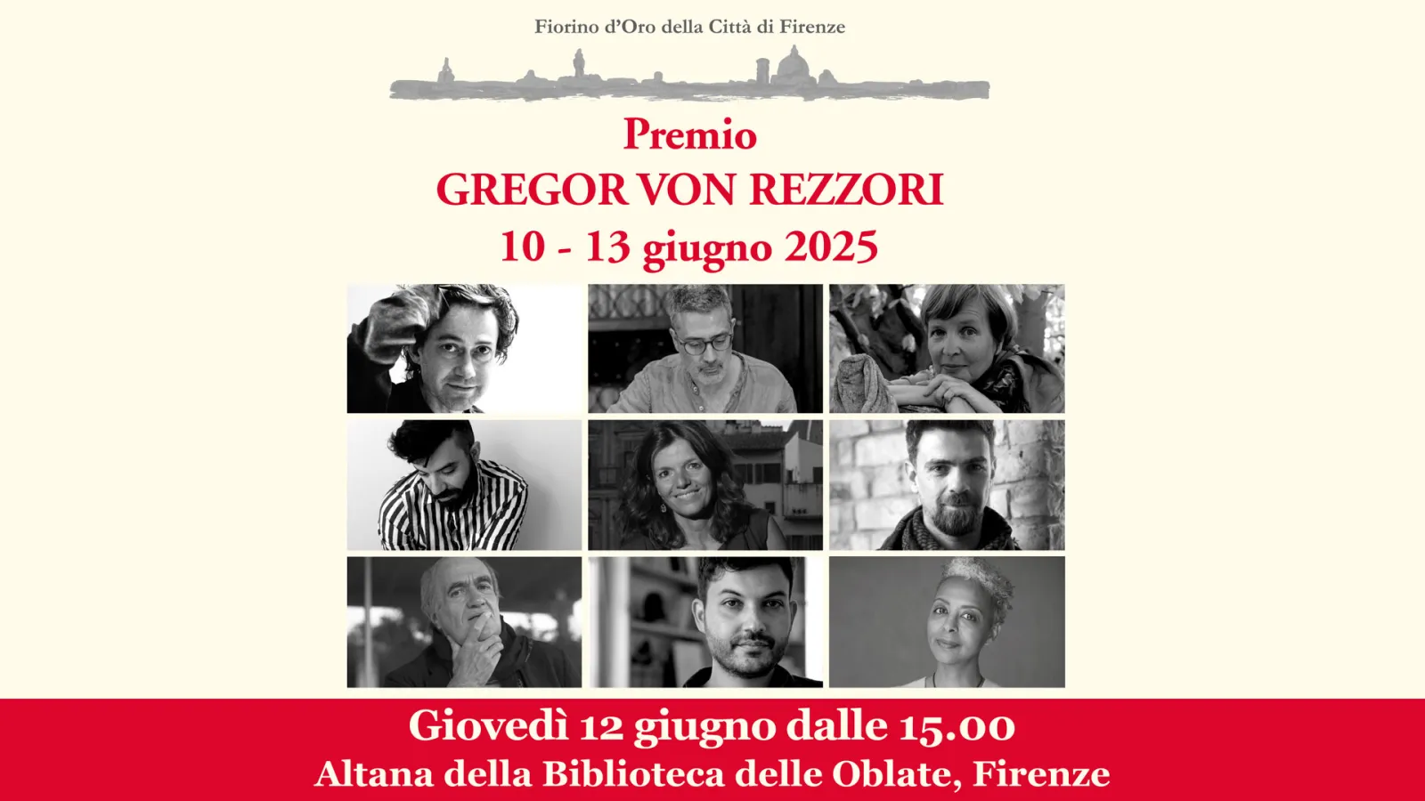 Alle Oblate i finalisti del Premio von Rezzori 2025