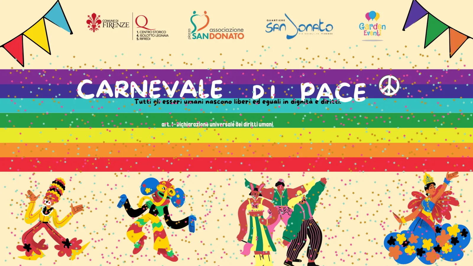Carnevale di Pace 2026 Quartieri