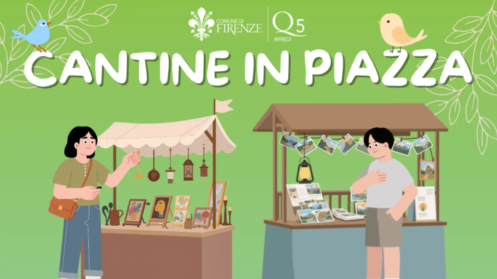 Cantine in Piazza Quartiere 5 – Domenica 11 ottobre