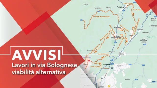 Lavori in Via Bolognese