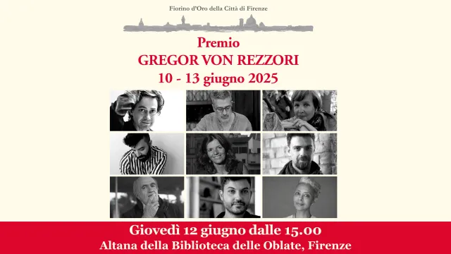 Alle Oblate i finalisti del Premio von Rezzori 2025