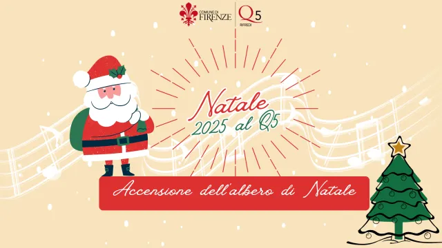 Accensione dell’albero di Natale del Quartiere 5 Quartieri
