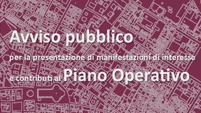 avviso pubblico piano operativo