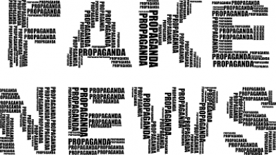rappresentazione grafica della parola fake news 