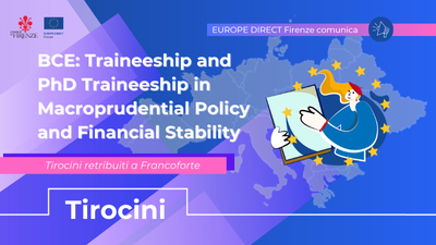 BCE - tirocini retribuiti