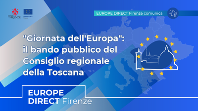"Giornata dell'Europa": il bando pubblico del Consiglio regionale della Toscana