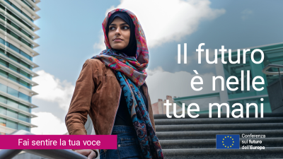Grafica sulla Conferenza sul Futuro dell'Europa
