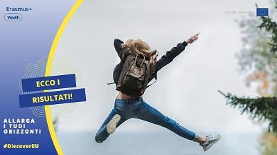 DiscoverEU - Ecco i risultati! Allarga i tuoi orizzonti