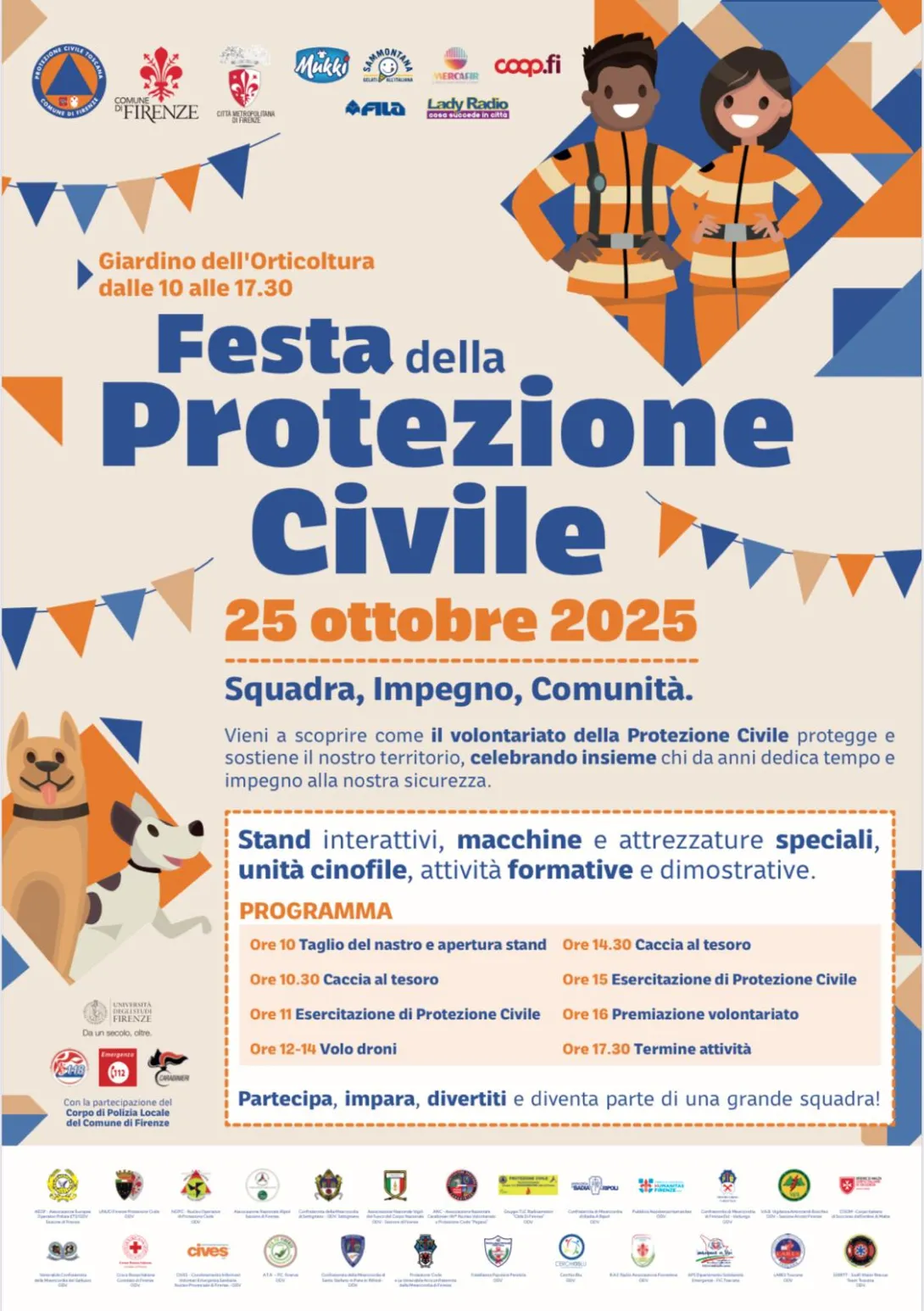 Festa Protezione civile Comune di Firenze