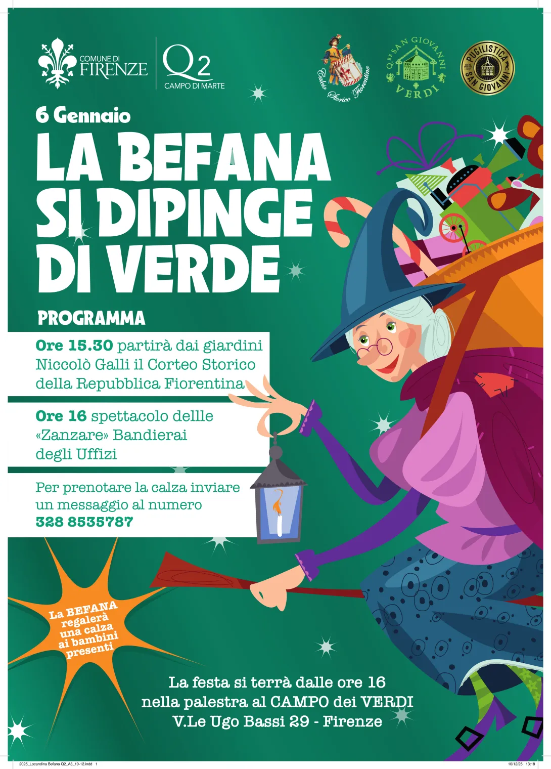 Befana dei Verdi al Quartiere 2