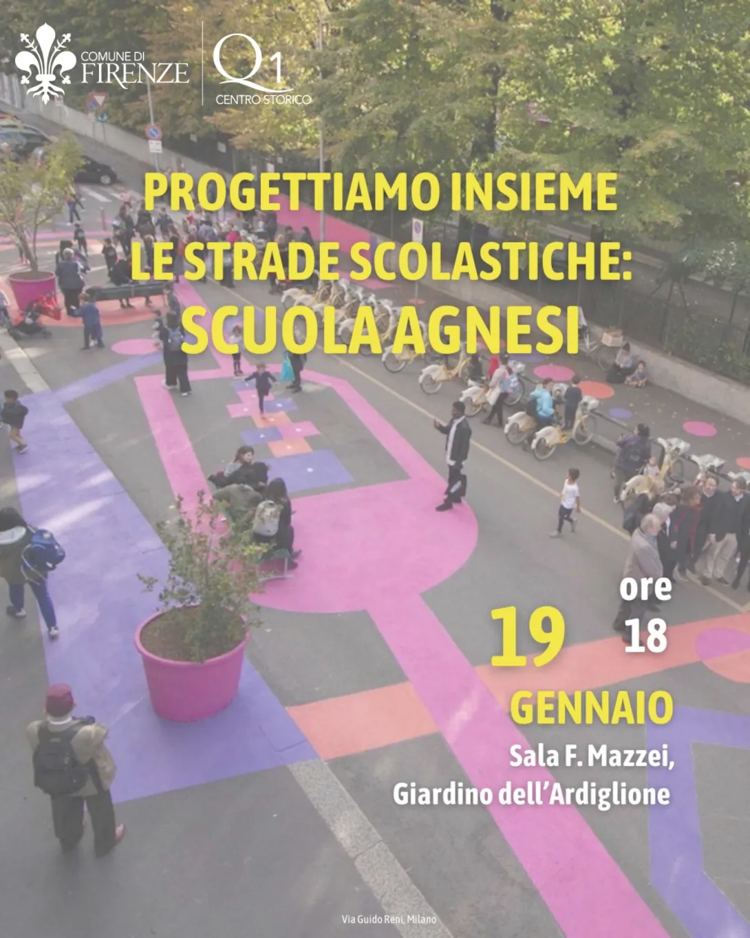 Strade scolastiche nel Quartiere 1