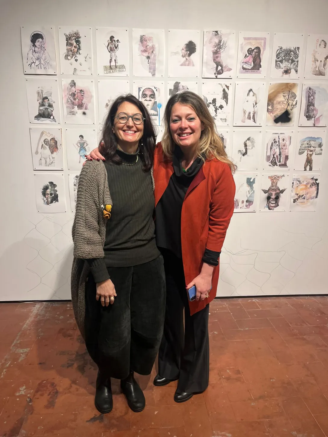 Da sinistra, Valentina Gensini e l'assessora Benedetta Albanese