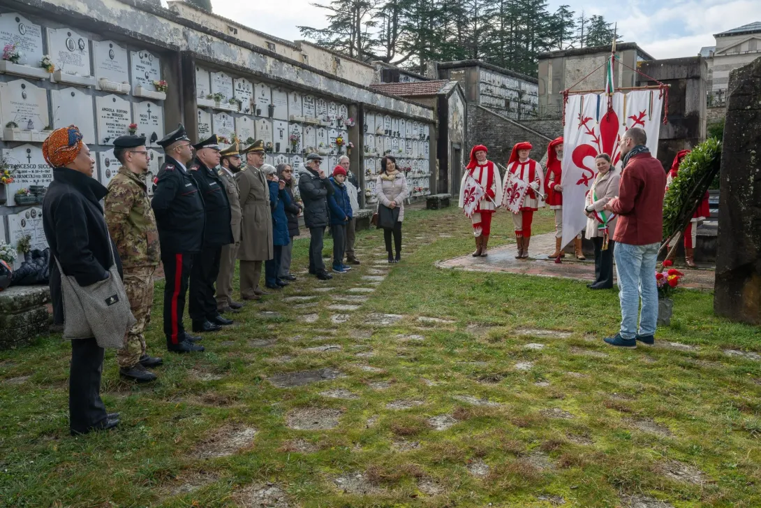 Commemorazione Mario Fabiani. Foto di Carlo Galletti