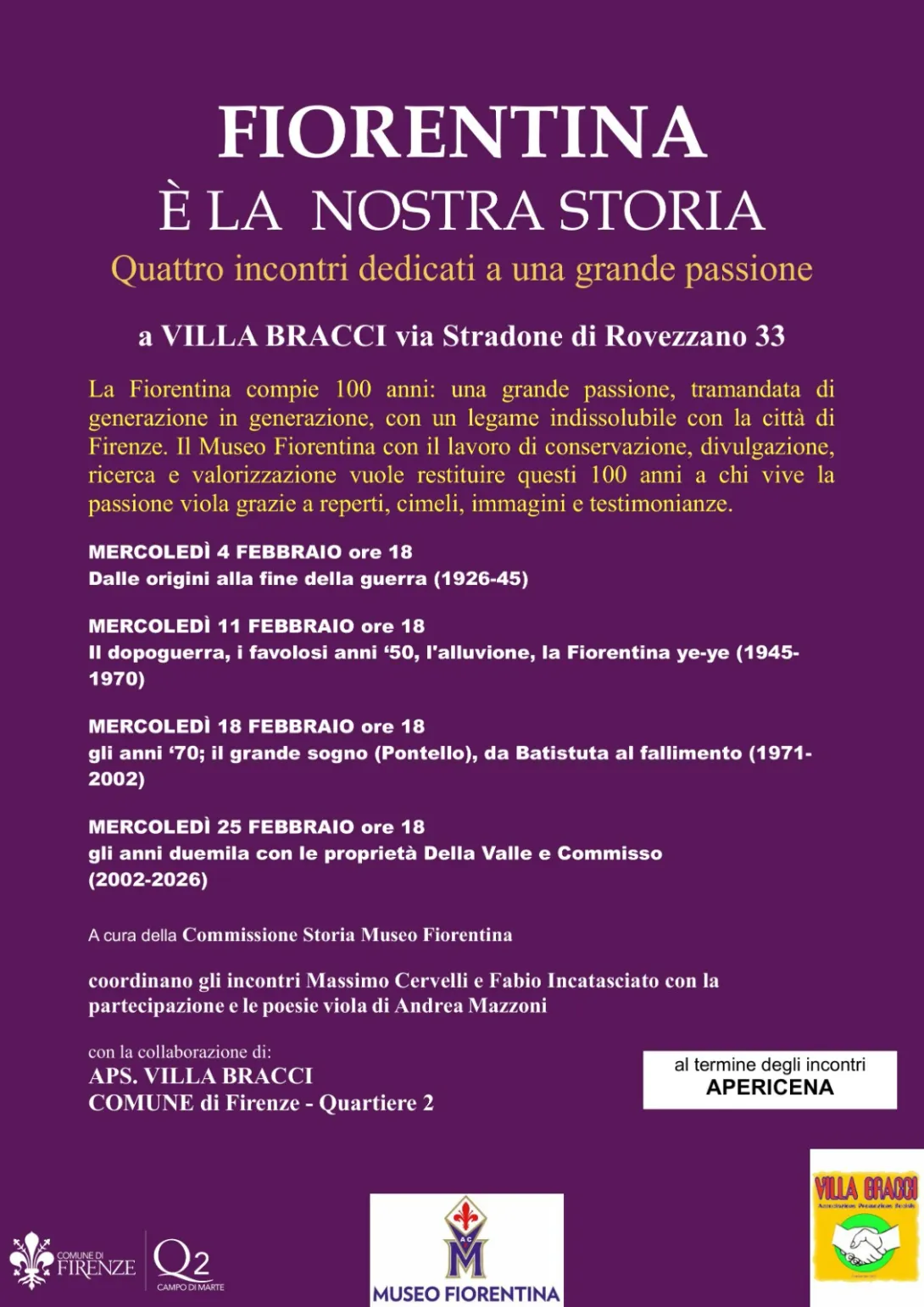 La fiorentina è la nostra storia al Quartiere 2