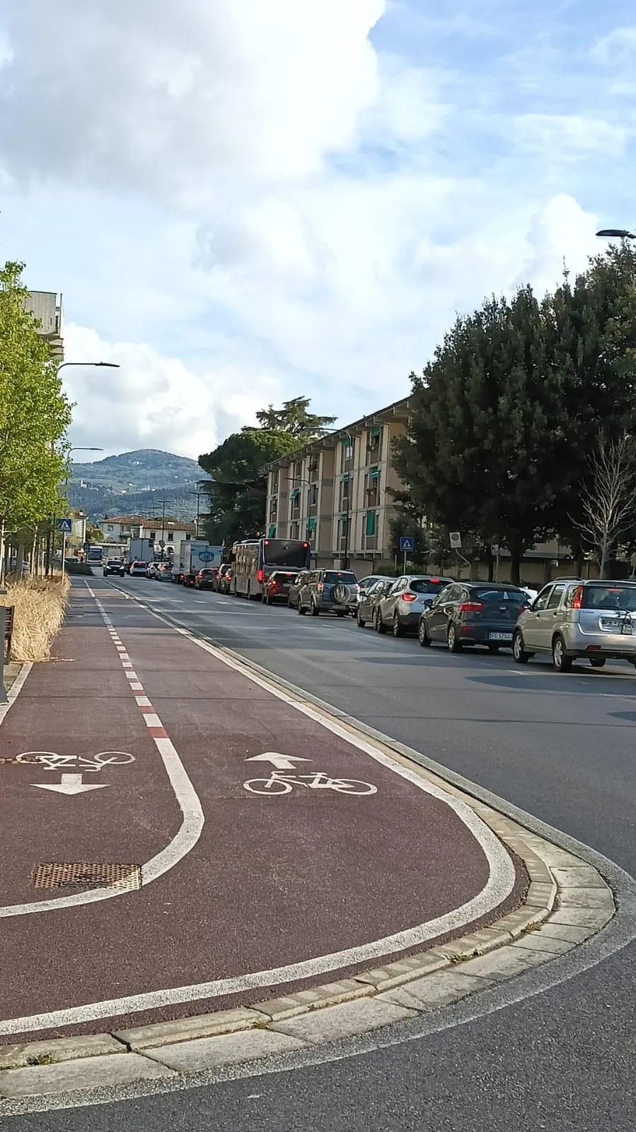 Traffico bloccato a Sorgane