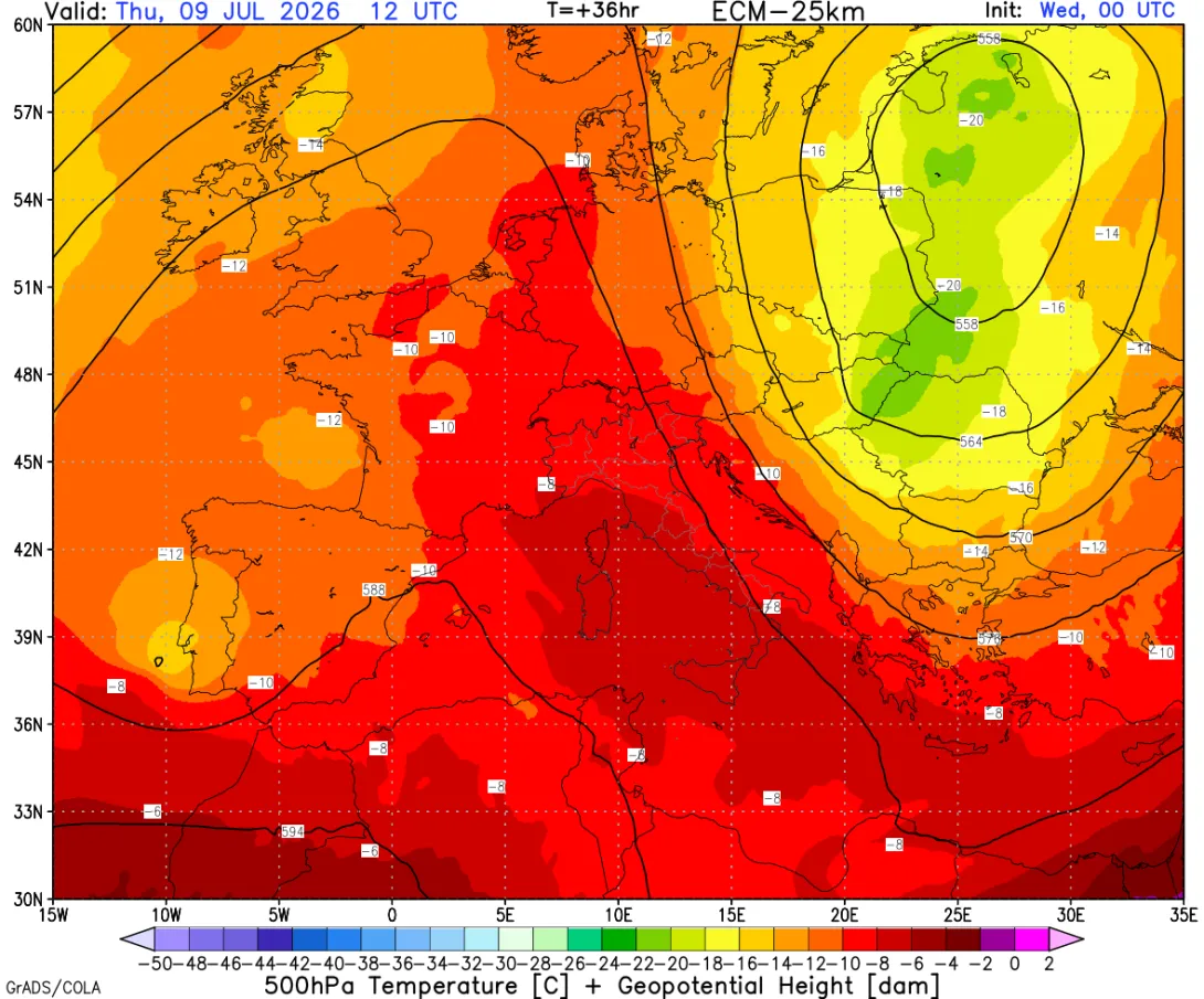 carta meteo