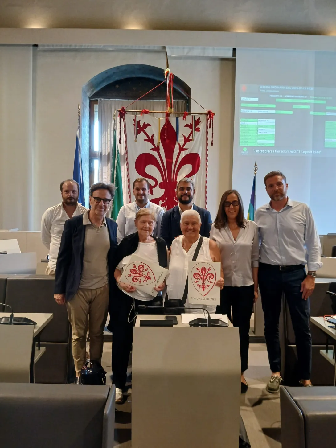 Festeggiati i nati 11 luglio 1944