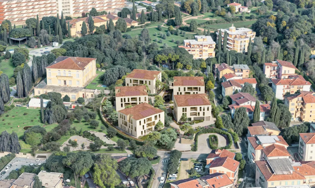 Il rendering dell'area di via Burci