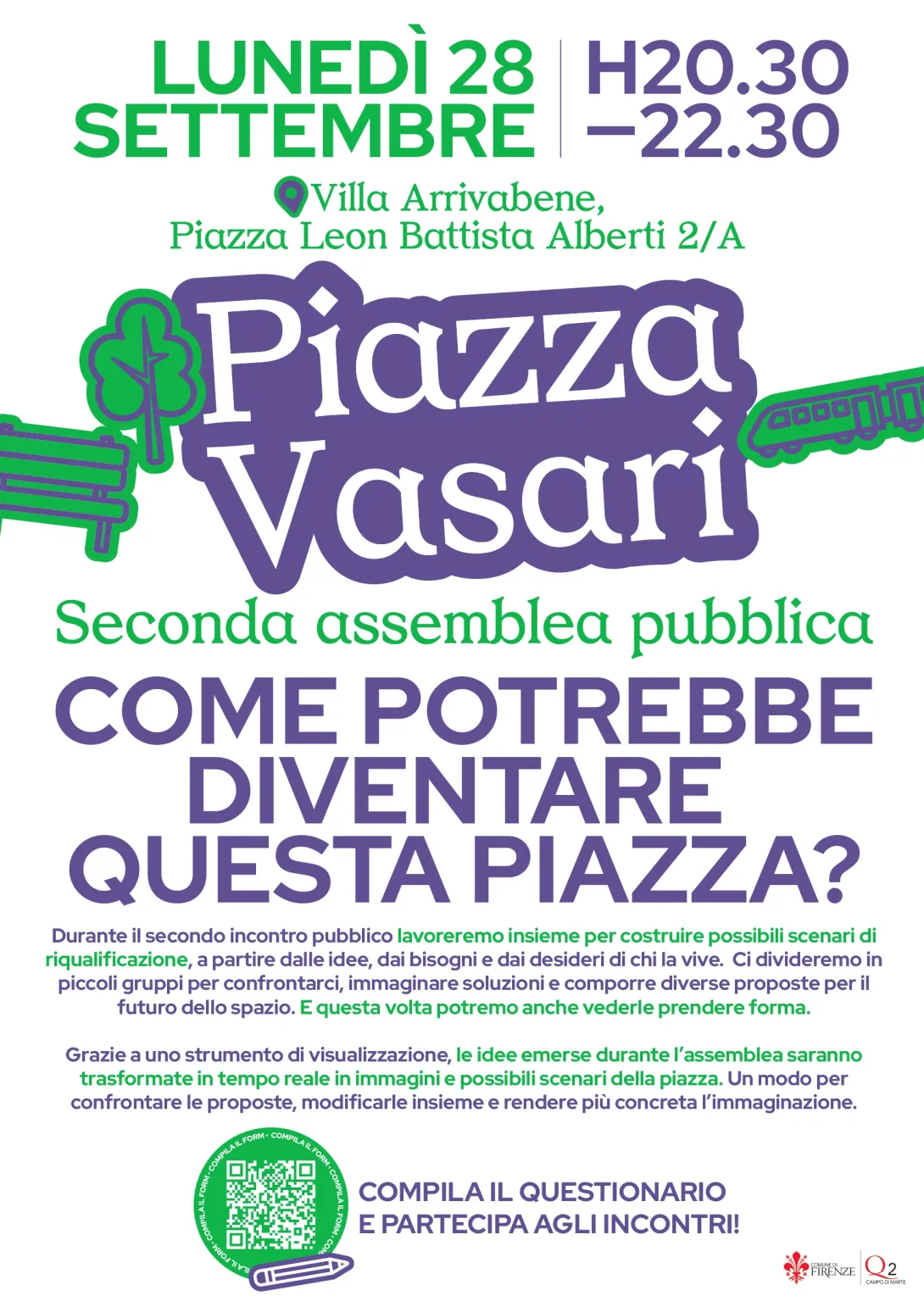 Piazza Vasari assemblea pubblica