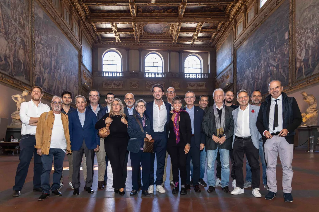 L'assessore Jacopo Vicini assieme agli organizzatori delle iniziative