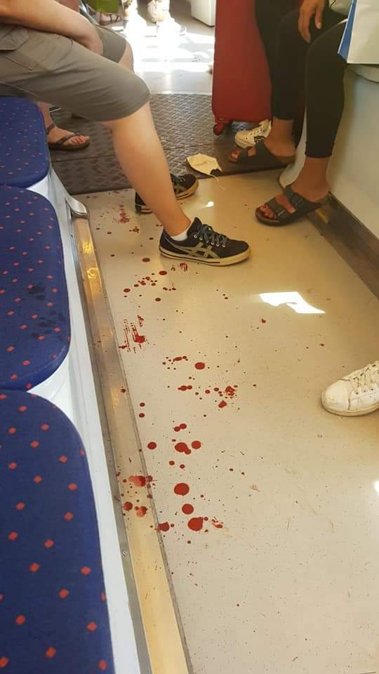 Sangue in tramvia Sangue in tramvia
