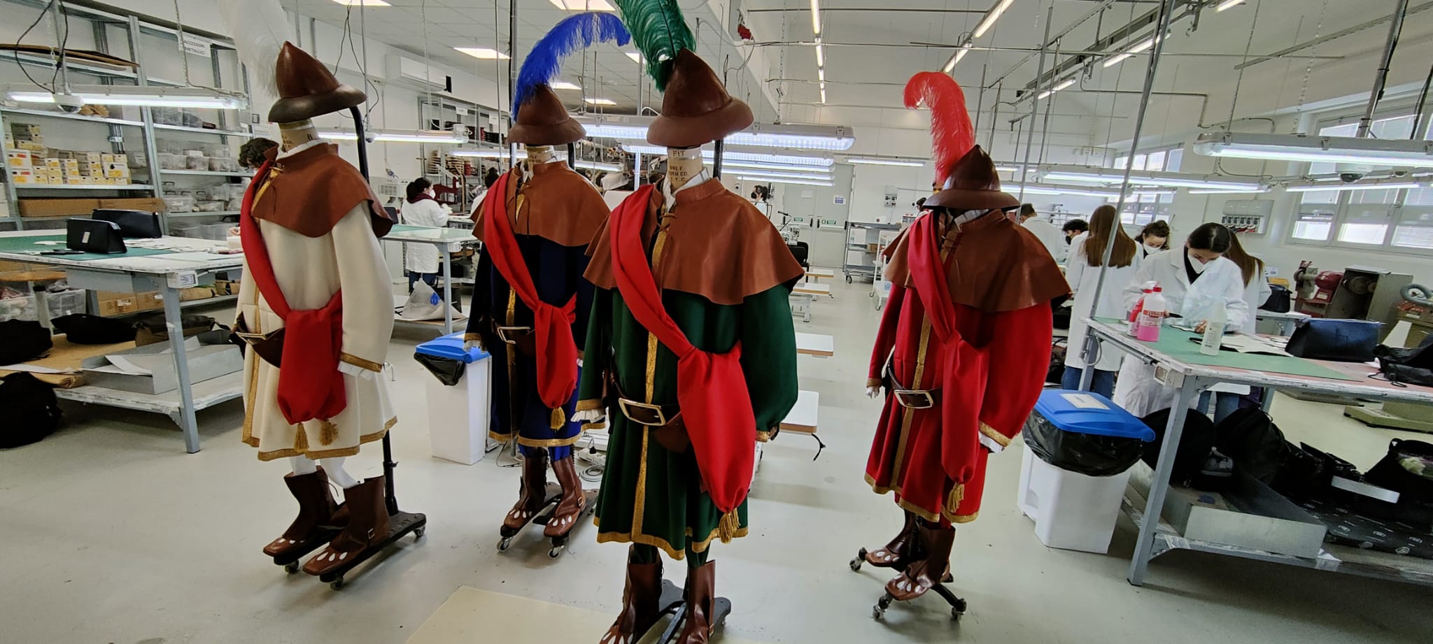 Costumi Vigili del Fuoco del 1400 Costumi Vigili del Fuoco del 1400