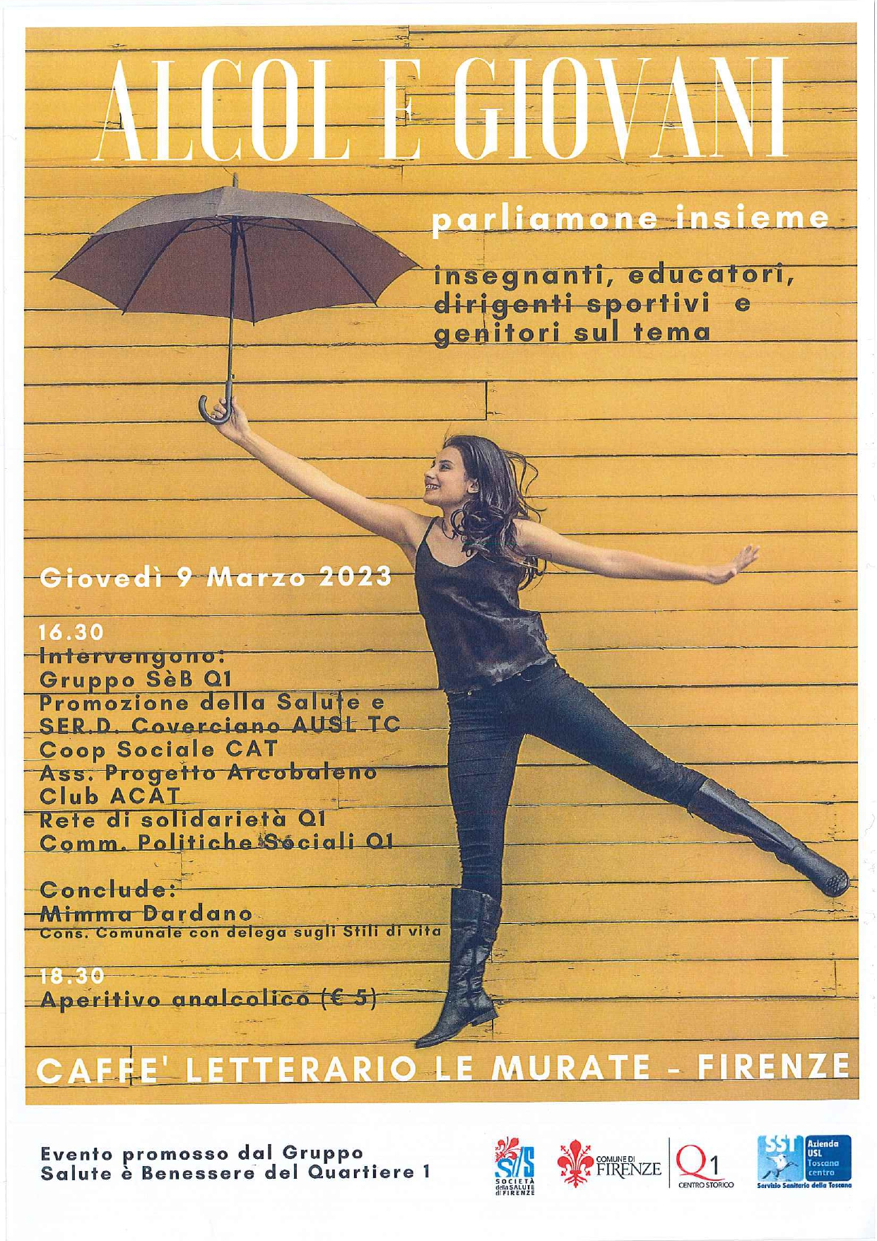 Alcol e giovani al Quartiere 1 Alcol e giovani al Quartiere 1