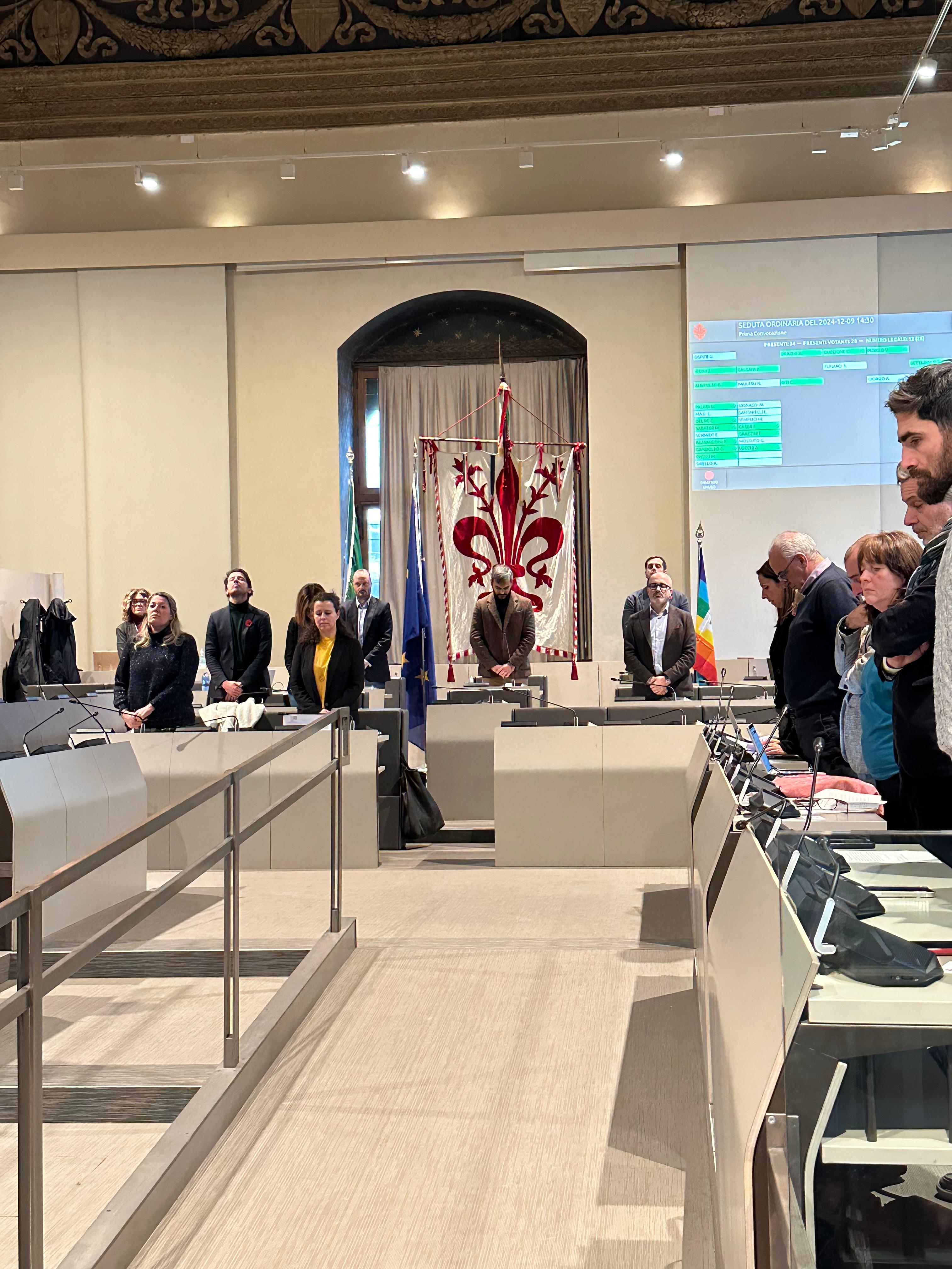 Cordoglio Consiglio comunale su esplosione Calenzano Cordoglio Consiglio comunale su esplosione Calenzano