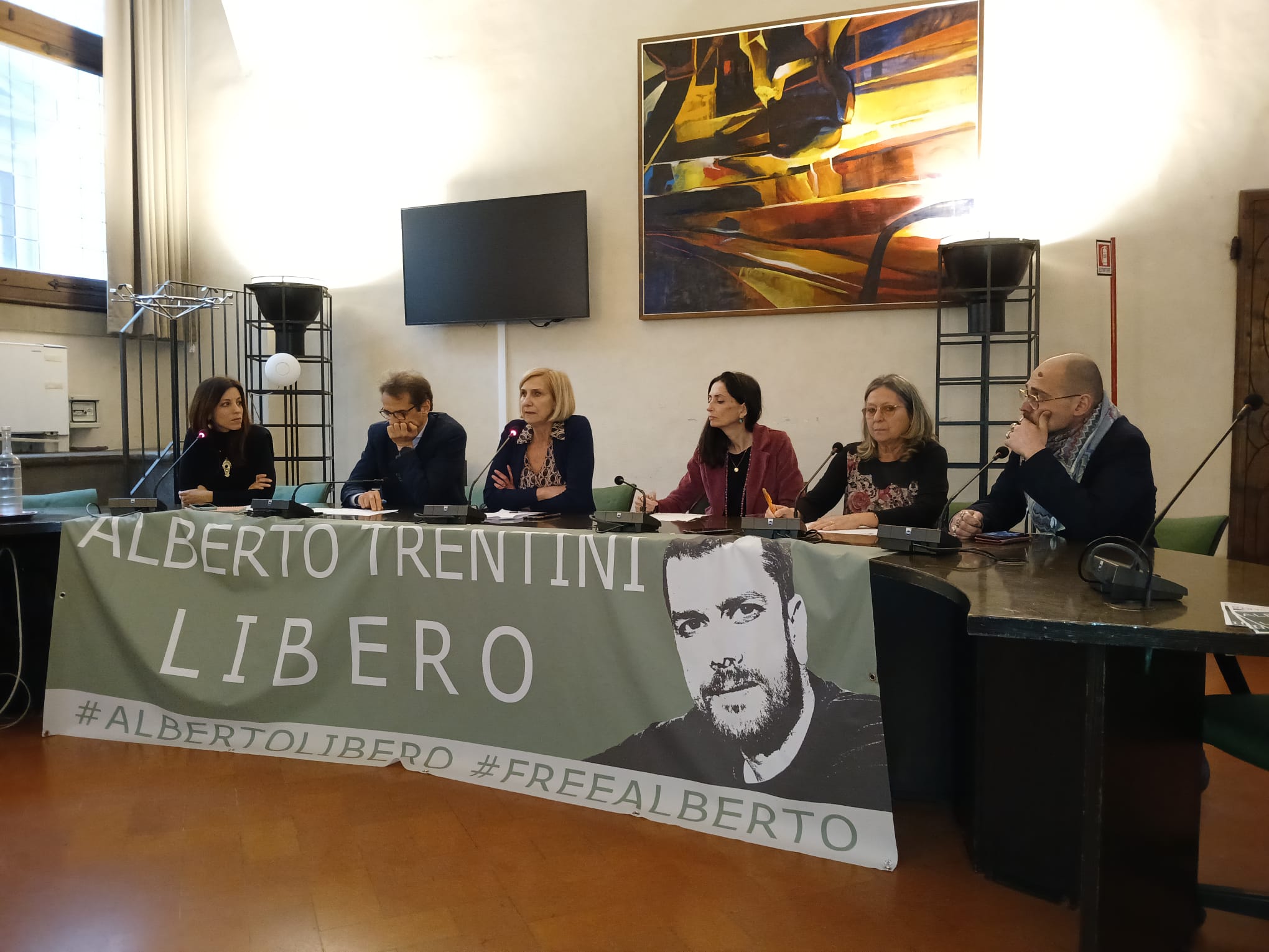Il Comune di Firenze per Alberto Trentini Il Comune di Firenze per Alberto Trentini