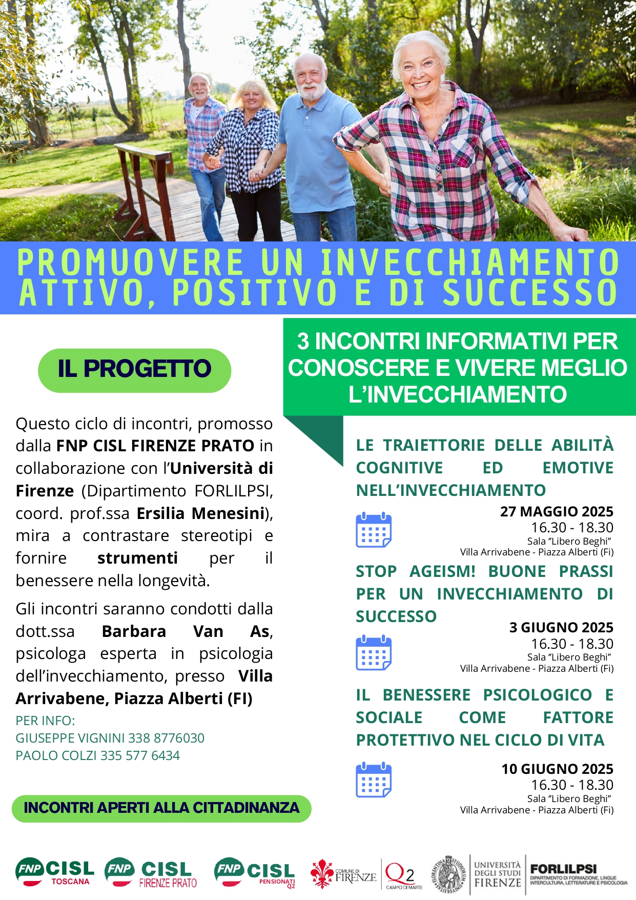 Invecchiamento attivo al Q2 Invecchiamento attivo al Q2