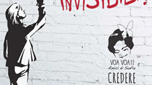 Stencil murale rari non invisibili