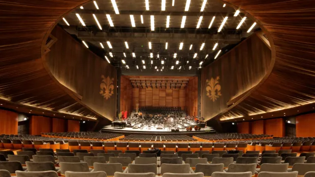 Vista della platea del Teatro del Maggio