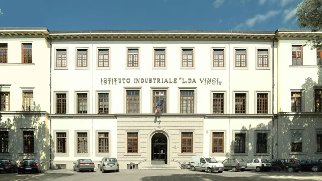 la facciata dell'isis da vinci