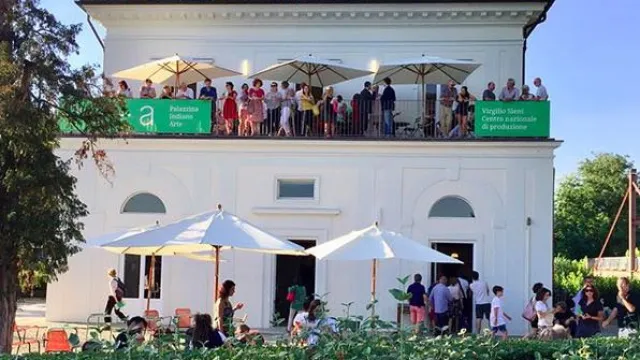 La palazzina dell'Indiano, sede del progetto PIA